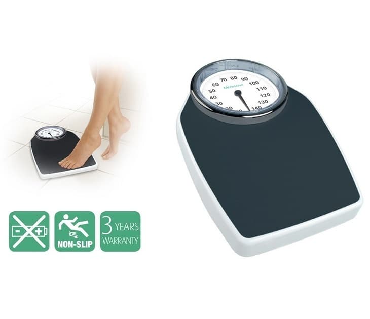 Medisana PSD Αναλογική Ζυγαριά 150kg Μαύρη 5