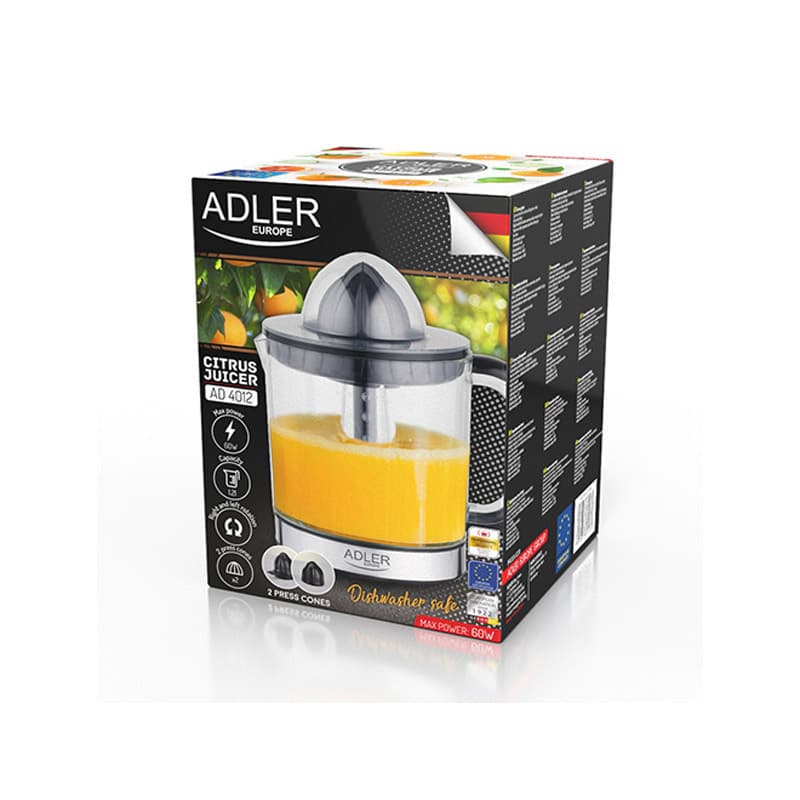 Adler AD-4012 AD 4012 Ηλεκτρικός Στίφτης 60W με Χωρητικότητα 1.2lt Γκρι 5