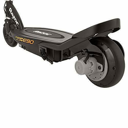 Razor Power Core E90 13173804 Μαύρο Ηλεκτρικό Παιδικό Πατίνι με 16km/h Max Ταχύτητα και 21km Αυτονομία σε Μαύρο Χρώμα