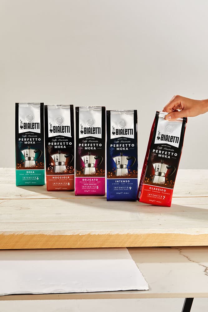 Bialetti Καφές Espresso Perfetto Moka Vanilla Αλεσμένος 250gr KIHBLTKMI0003