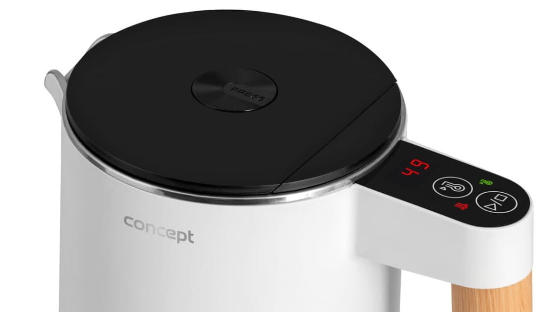Concept RK3300 Βραστήρας 1.5lt 2200W Λευκός 7