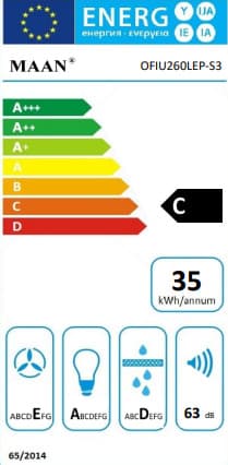 Maan Fiugi 2 60 Μηχανισμός Απορρόφησης 60cm Λευκός 8
