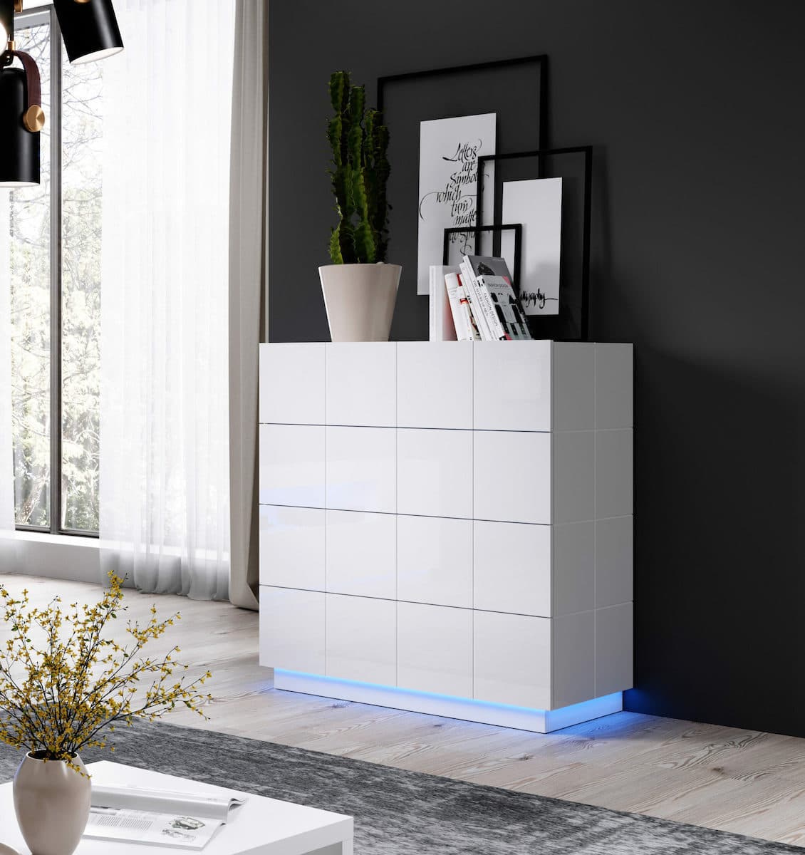 Cama Διακοσμητικό Φωτιστικό REJA 4S LED NI LED Επίπλων