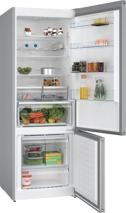 Bosch Ψυγειοκαταψύκτης 508lt Total NoFrost Υ193xΠ70xΒ80εκ. Inox KGN56XLEB 2