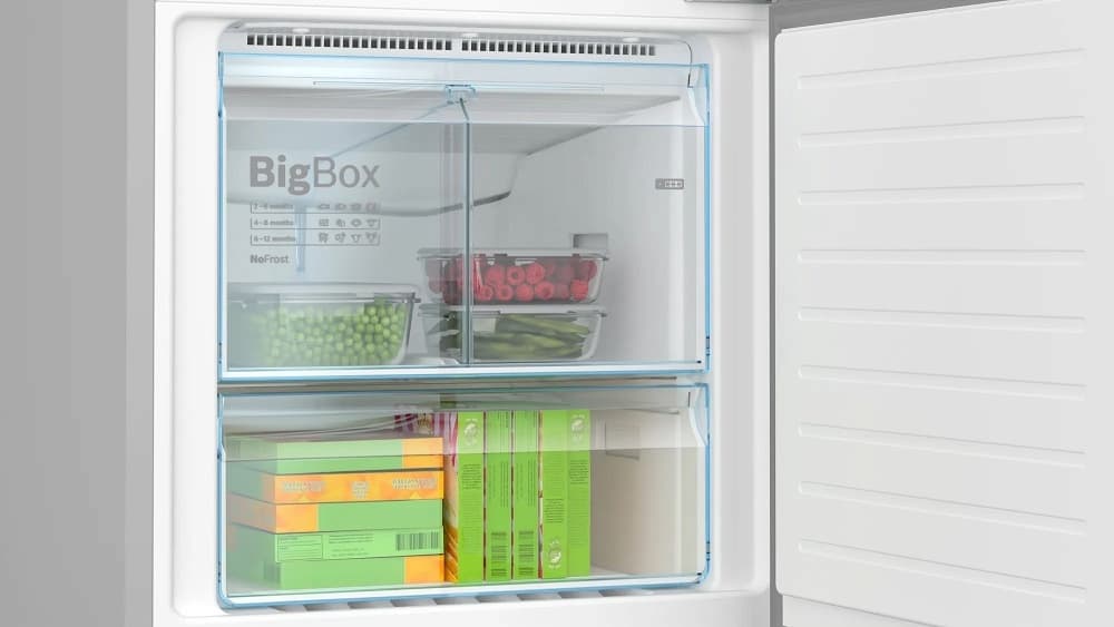 Bosch Ψυγειοκαταψύκτης 508lt Total NoFrost Υ193xΠ70xΒ80εκ. Inox KGN56XLEB 4