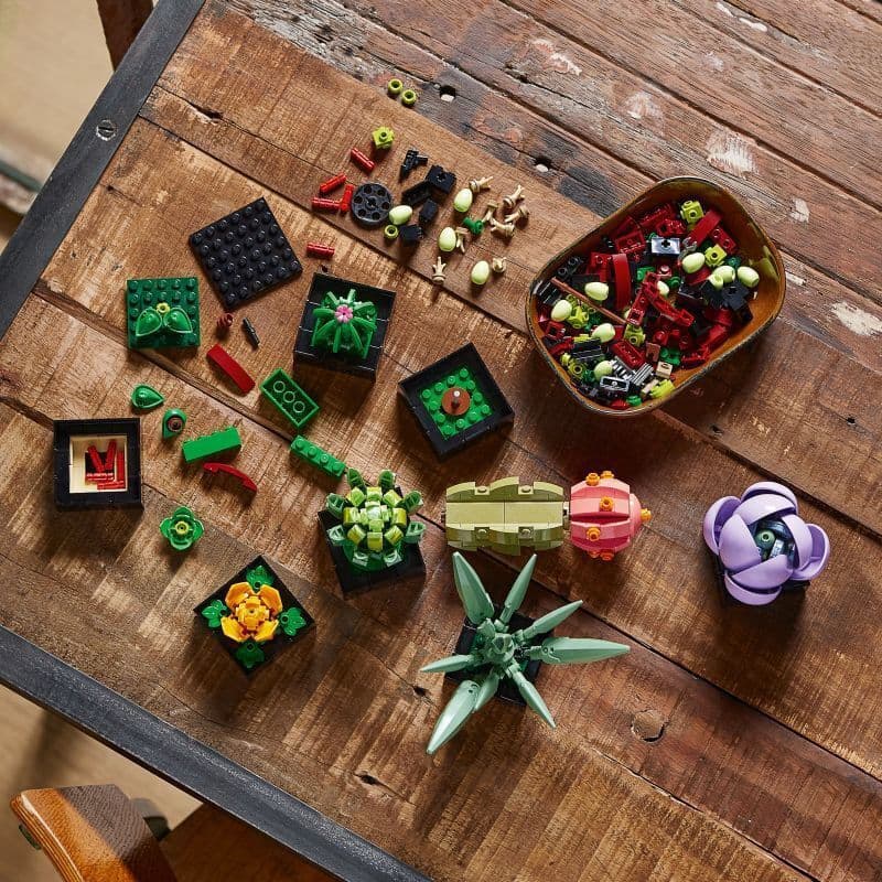 LEGO Creator Succulents για 18+ Ετών 771τμχ 10309 6
