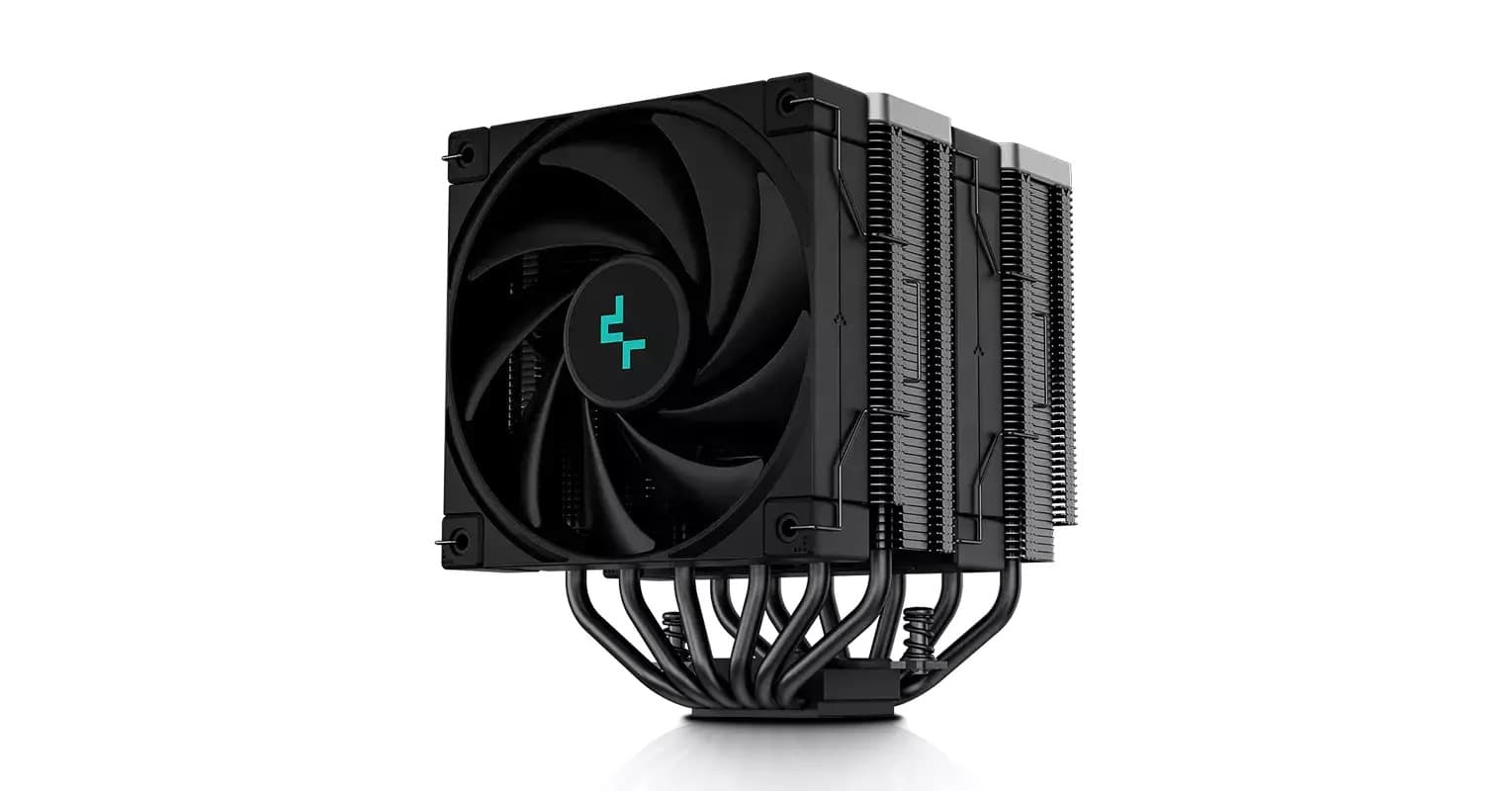 Deepcool AK620 Zero Dark Ψύκτρα Επεξεργαστή Διπλού Ανεμιστήρα για Socket AM4/AM5/1200/115x/1700 2