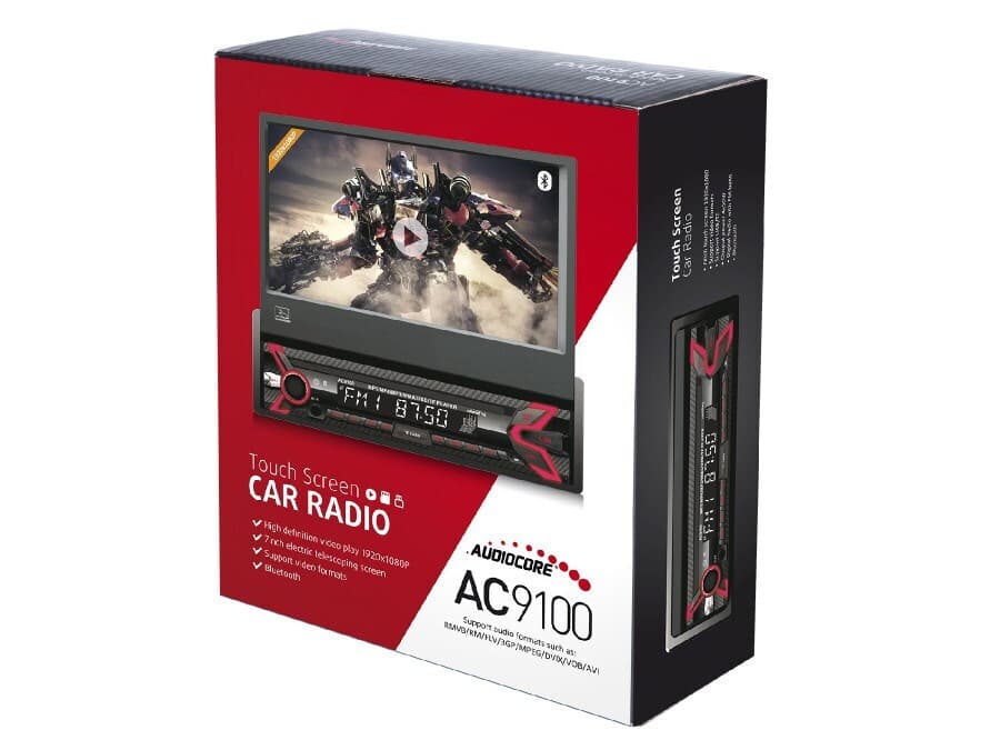 Audiocore AC9100 Ραδιόφωνο Αυτοκινήτου (1DIN) (Bluetooth/USB) AC9100 5