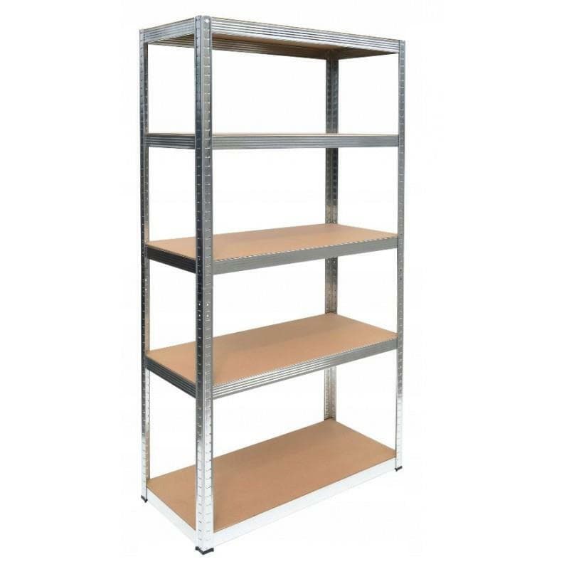 Topeshop Regał Ραφιέρα Dexion Γαλβανιζέ 90x40x180εκ. με 5 Ράφια Συνολικής Αντοχής 875kg