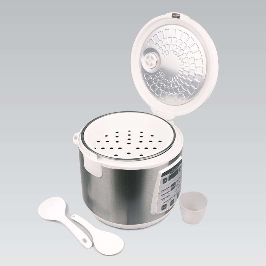 Maestro MR-792 Πολυμάγειρας 860W με Χωρητικότητα 5lt Ασημί