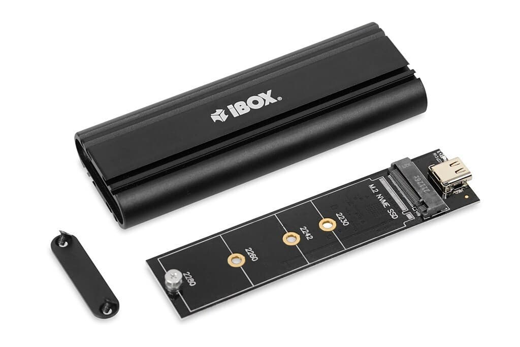 iBox Θήκη για Σκληρό Δίσκο M.2 SATA III / PCI Express NVME με σύνδεση Type-C IEUHDD7 5