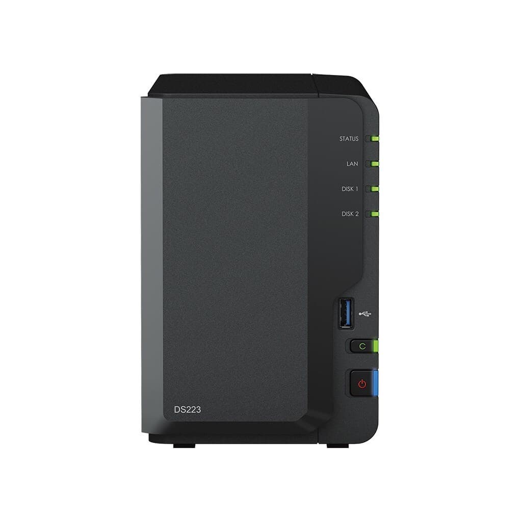 Synology DiskStation DS223 NAS Tower με 2 θέσεις για HDD/SSD 4