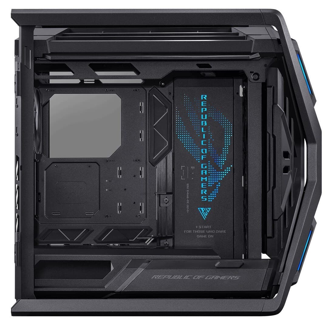Asus ROG Hyperion GR701 Gaming Full Tower Κουτί Υπολογιστή με Πλαϊνό Παράθυρο Μαύρο 6