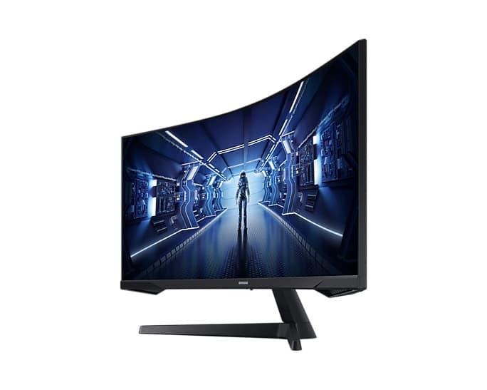 Samsung Odyssey G5 G55T Ultrawide VA HDR Curved Gaming Monitor 34" QHD 3440x1440 165Hz με Χρόνο Απόκρισης 1ms GTG 3