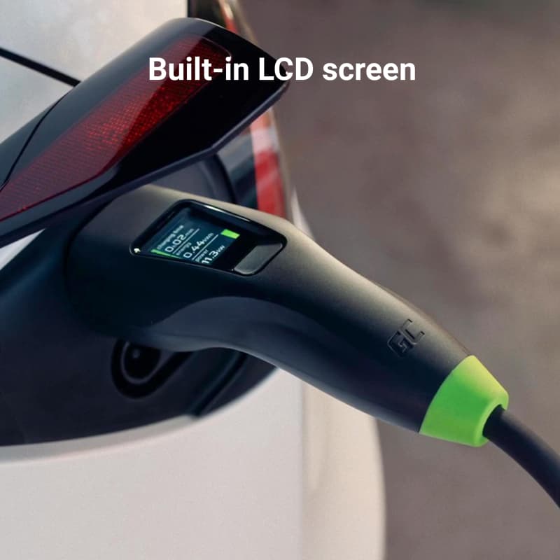 Green Cell Habu EV Mobile Charger Φορητός Τριφασικός Φορτιστής 11kW με Ενσωματωμένο Καλώδιο 7m Type 2 (EVGC01) 2