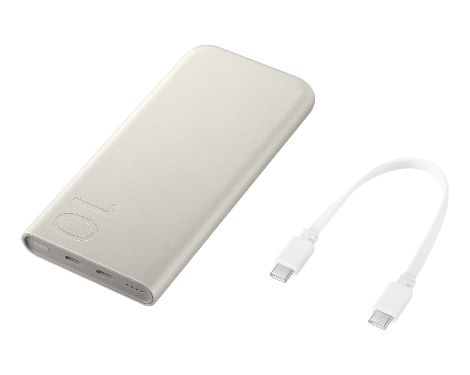 Samsung P3400 Power Bank 10000mAh 25W με 2 Θύρες USB-C Power Delivery / PPS Μπεζ 3