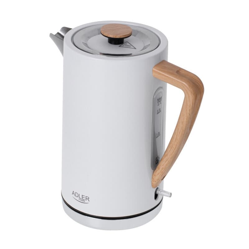 Adler Βραστήρας 1.7lt 1347W Λευκός AD 1347 2