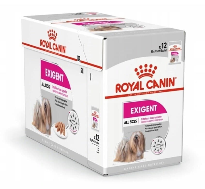 Royal Canin Exigent Υγρή Τροφή Σκύλων σε Φακελάκι με Κρέας 85gr 1737010 2