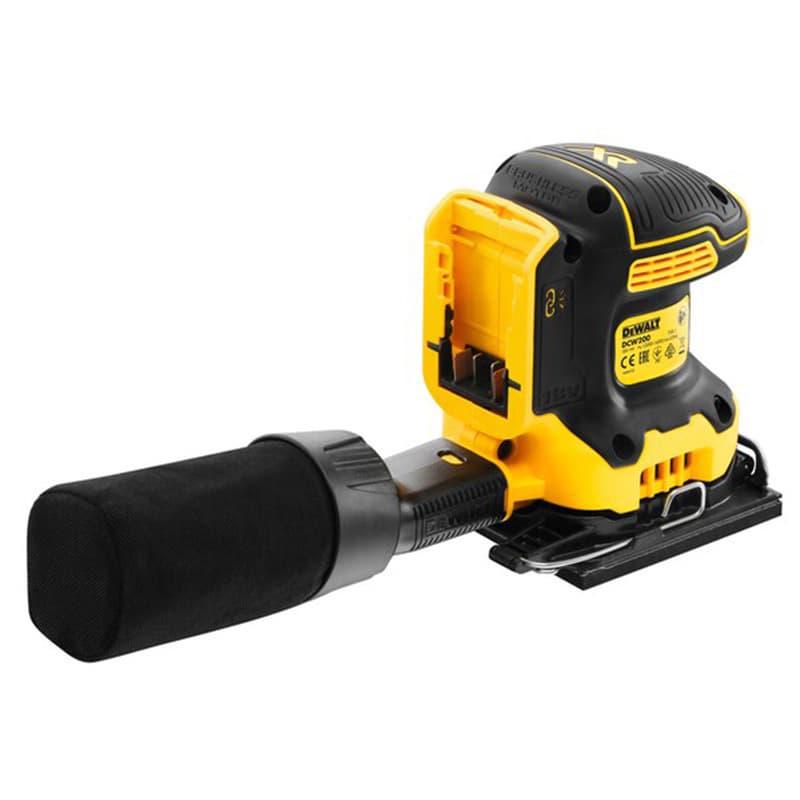 DEWALT DCW200NT Παλμικό Τριβείο Χούφτας Solo με Ρύθμιση Ταχύτητας και με Σύστημα Αναρρόφησης 5