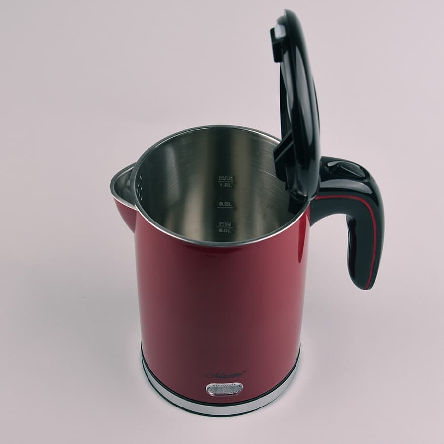 Maestro MR030 Red Βραστήρας 1.2lt 1500W Κόκκινος 4