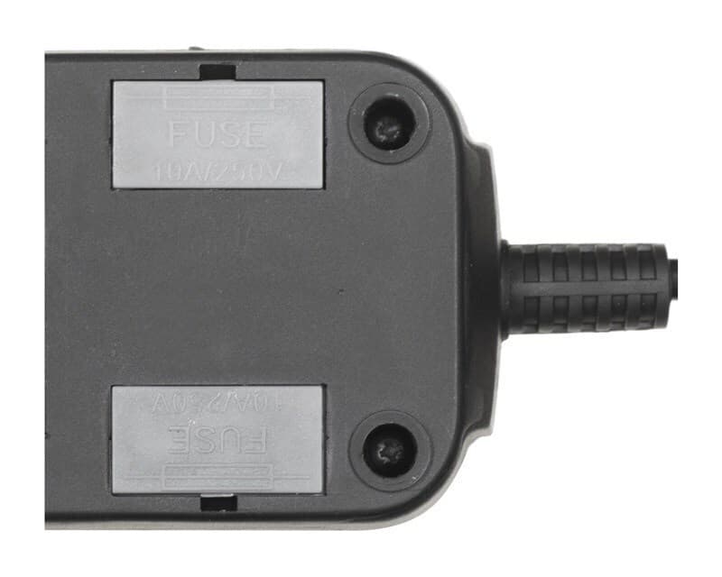 Lestar LV530W Πολύπριζο 5 Θέσεων με Διακόπτη και Καλώδιο 2.5m 3