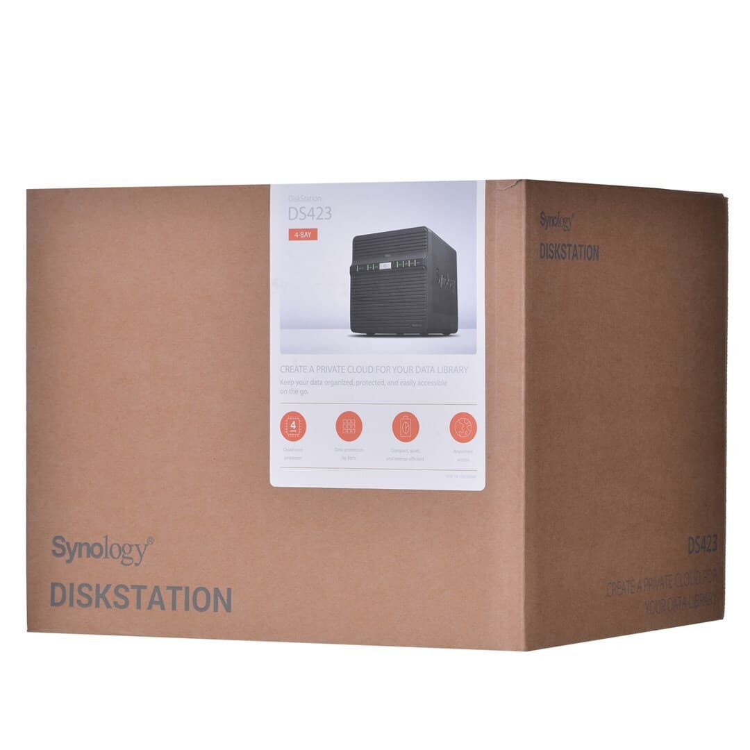 Synology DiskStation DS423 NAS Tower με 4 θέσεις για HDD/SSD και 2 θύρες Ethernet 9