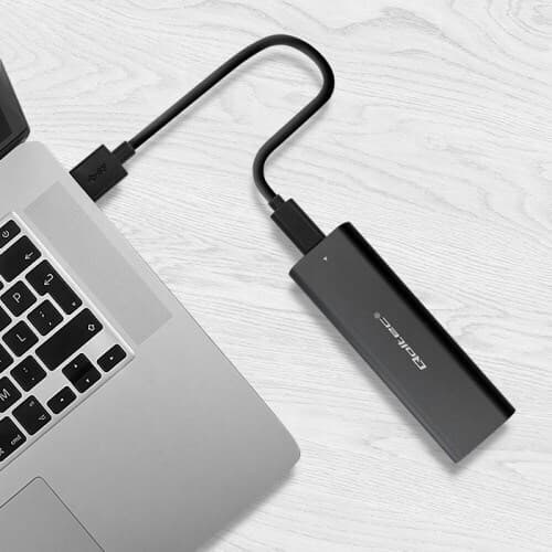 Qoltec Θήκη για Σκληρό Δίσκο M.2 SATA III NVME με σύνδεση USB 3.1 50312 4