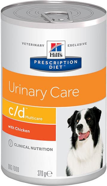 Hill's Prescription Diet c/d Multicare Urinary Υγρή Τροφή Σκύλων σε Κονσέρβα Διαίτης με Κοτόπουλο 370gr 55040207 3
