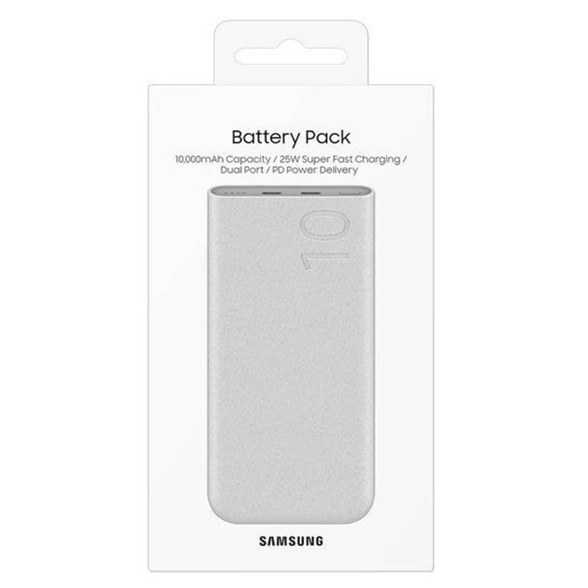 Samsung P3400 Power Bank 10000mAh 25W με 2 Θύρες USB-C Power Delivery / PPS Μπεζ 5