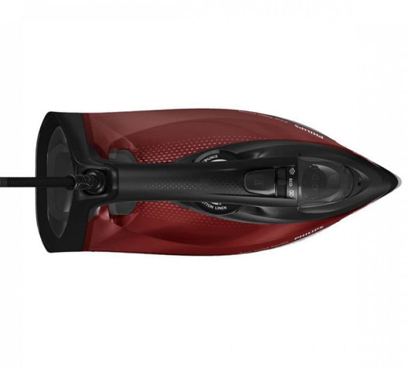 Philips Azur DST7022/40 Σίδερο Ατμού 2800W με Αντικολλητική Πλάκα και Συνεχόμενη Παροχή Ατμού 50gr/min Black/Red 2