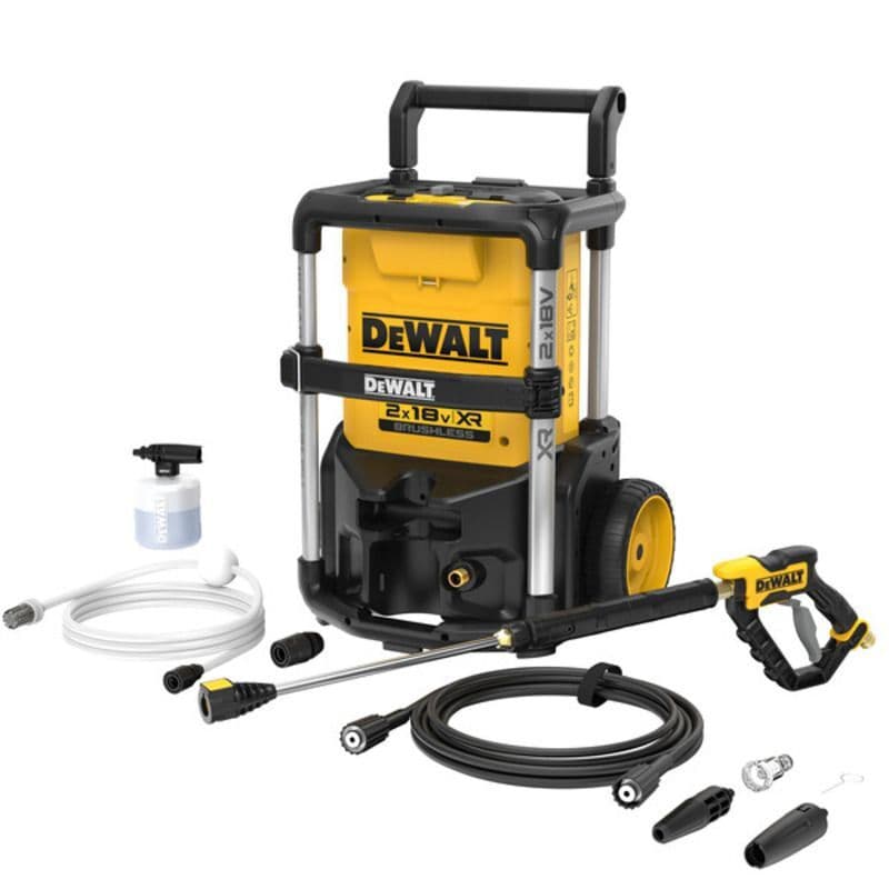 DEWALT Πλυστικό Μπαταρίας 18V Solo με Πίεση 110bar και Μεταλλική Αντλία DCMPW1600N 2