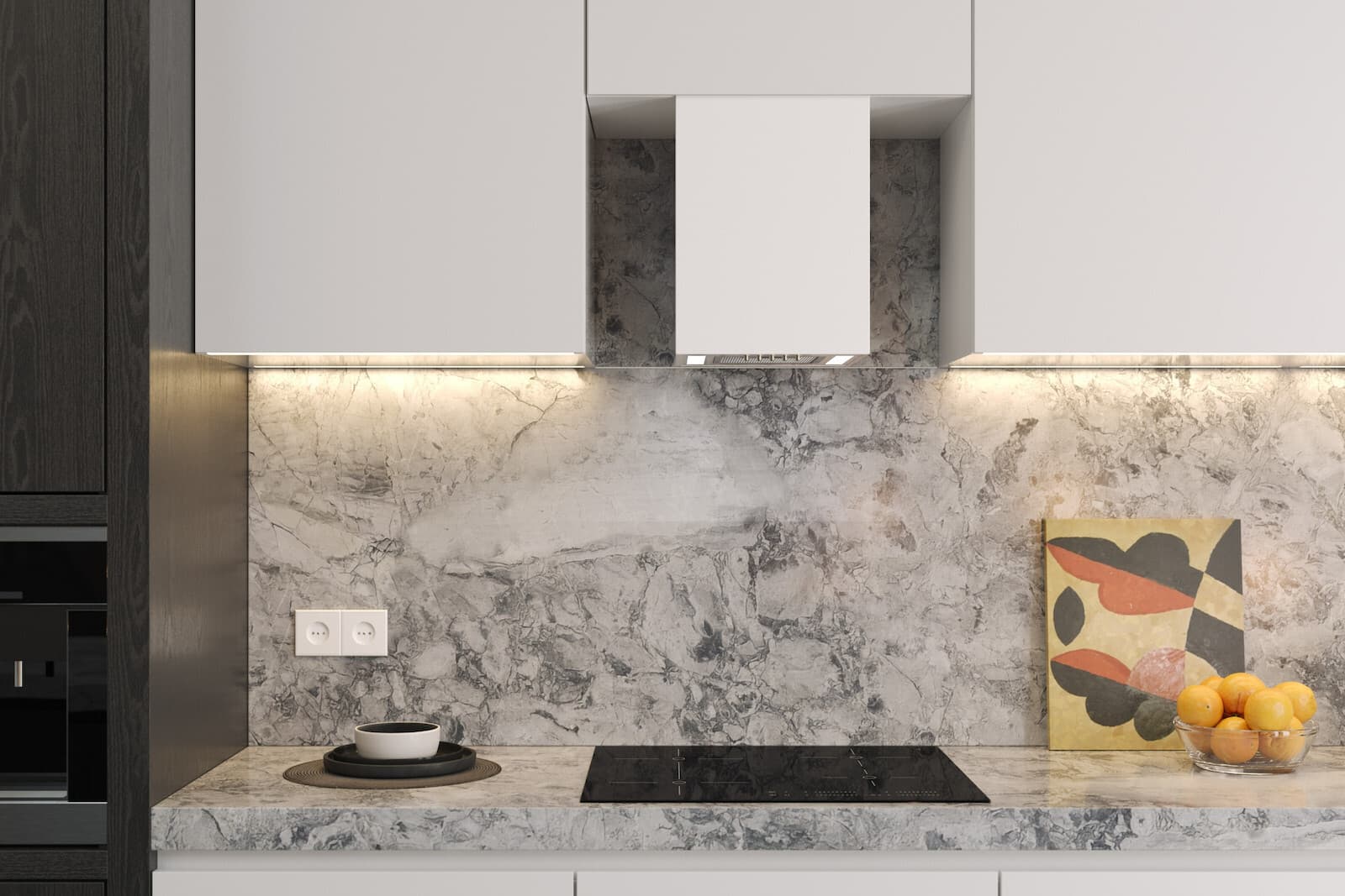 Maan Ponza Mini WPB 430 Απορροφητήρας Καμινάδα 30cm Λευκός 11