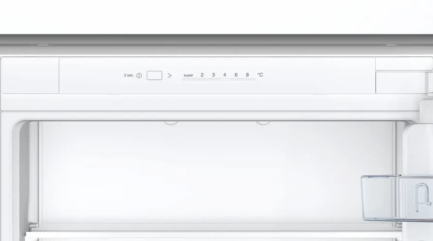 Bosch Εντοιχιζόμενος Ψυγειοκαταψύκτης 270lt Υ177.2xΠ54.1xΒ54.8εκ. Λευκός KIV87NSE0 3