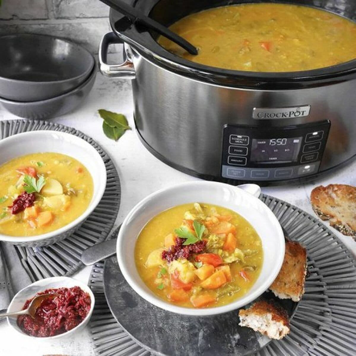 Crock-Pot CSC066X Slow Cooker 240W με Χωρητικότητα 5.6lt Ασημί 3