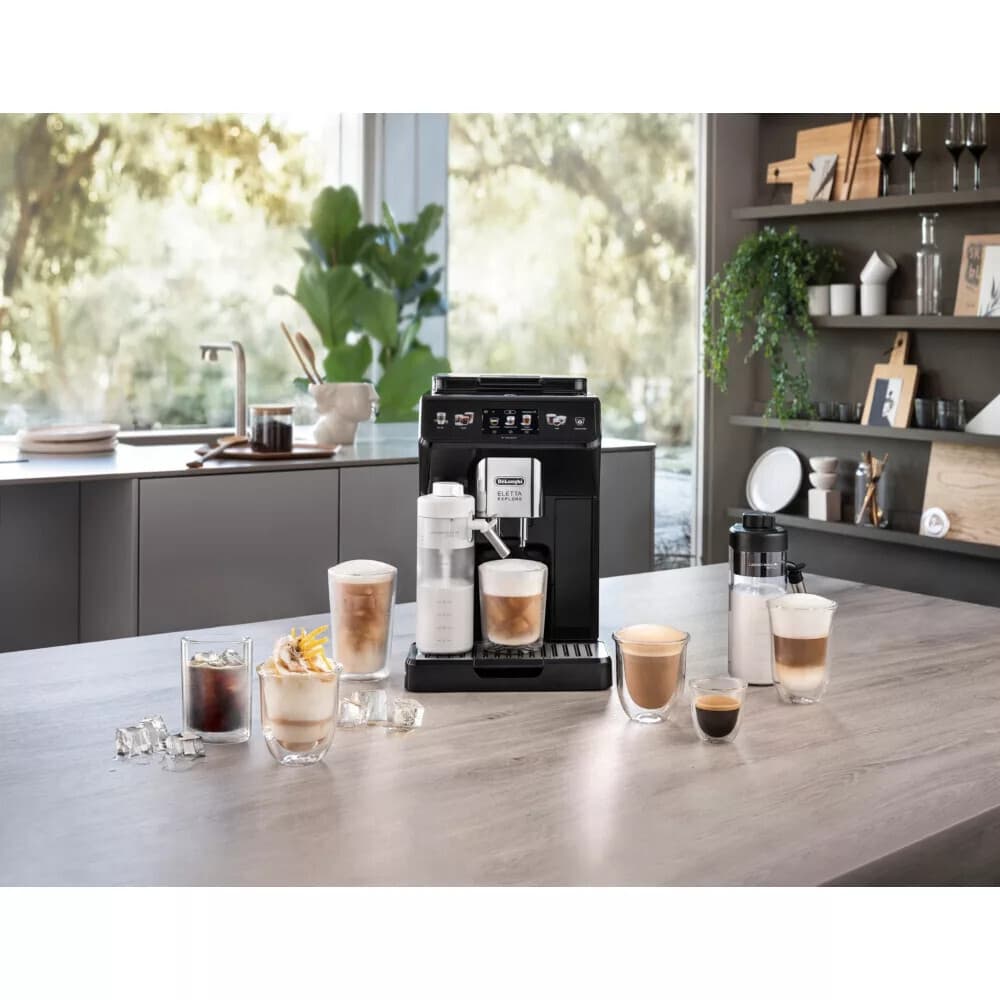 De'Longhi Explore Αυτόματη Μηχανή Espresso 1450W Πίεσης 15bar με Μύλο Άλεσης Μαύρη ECAM450.65.G 5