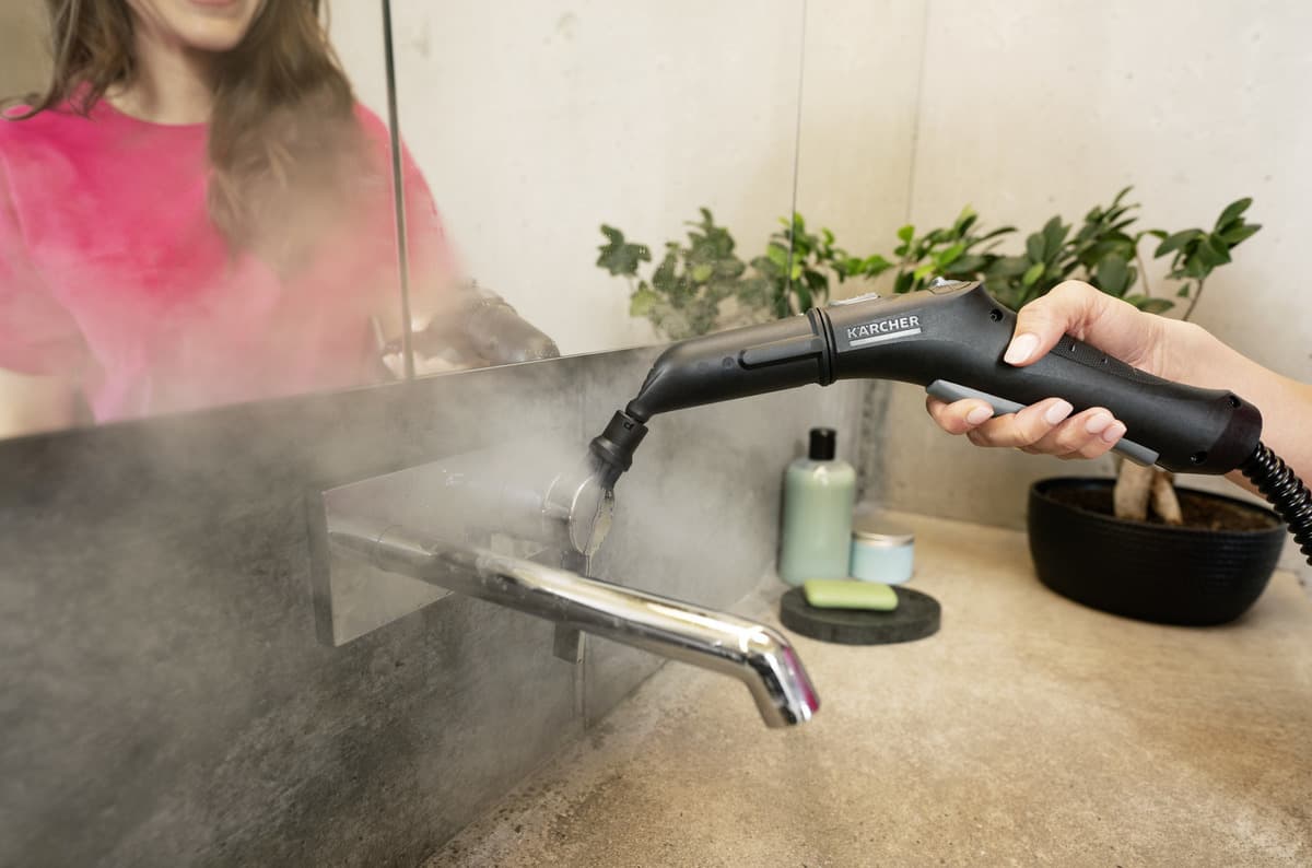Karcher SC 4 Deluxe 1.513-460.0 Ατμοκαθαριστής Πίεσης 4bar με Ρόδες και Κοντάρι 6