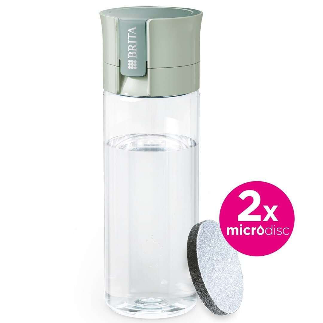 Brita Vital Αθλητικό Παγούρι με Στόμιο και Φίλτρο 600ml Πράσινο 7