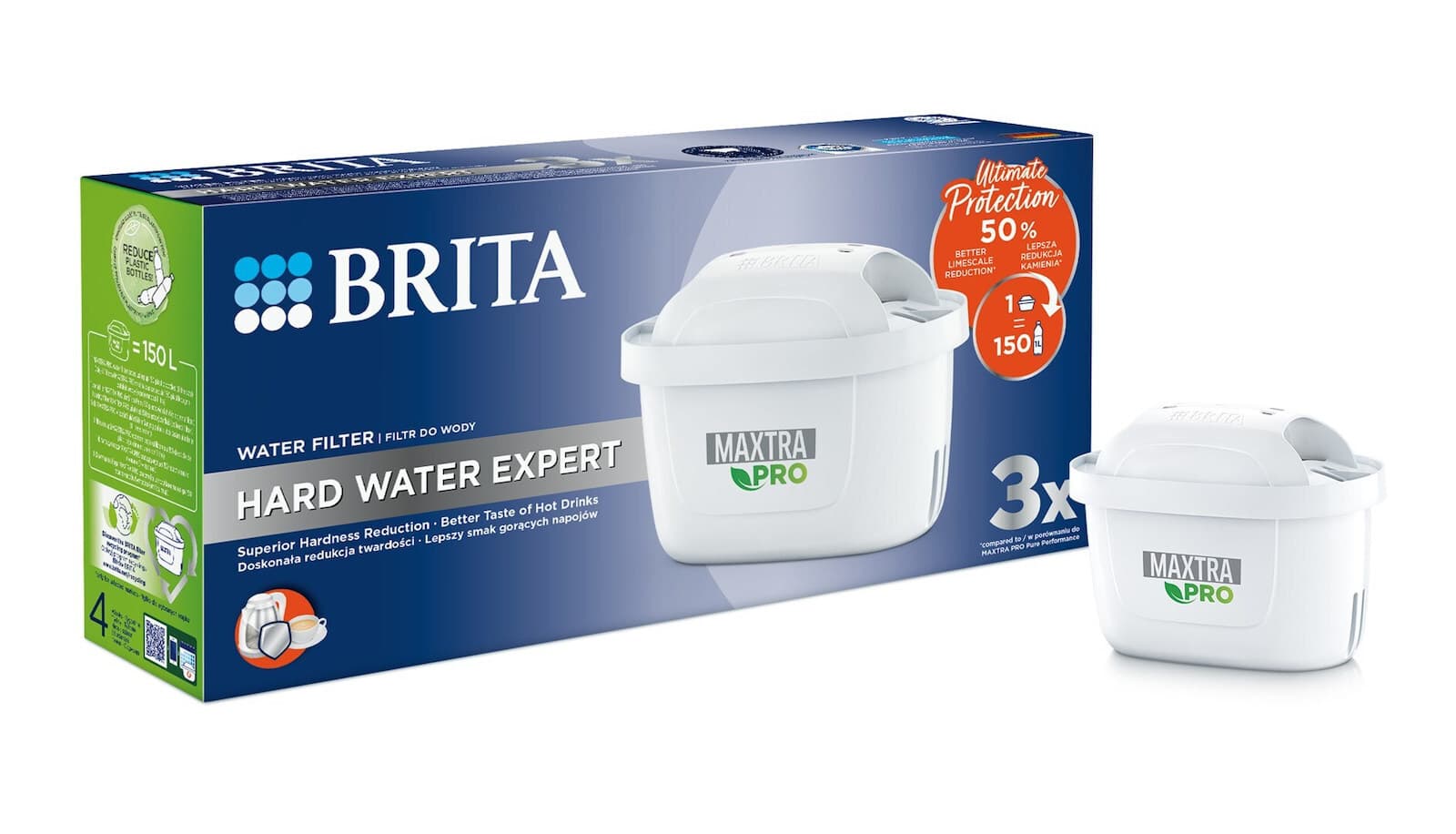 Brita Ανταλλακτικό Φίλτρο Νερού για Κανάτα Maxtra Pro Hard 3τμχ 7