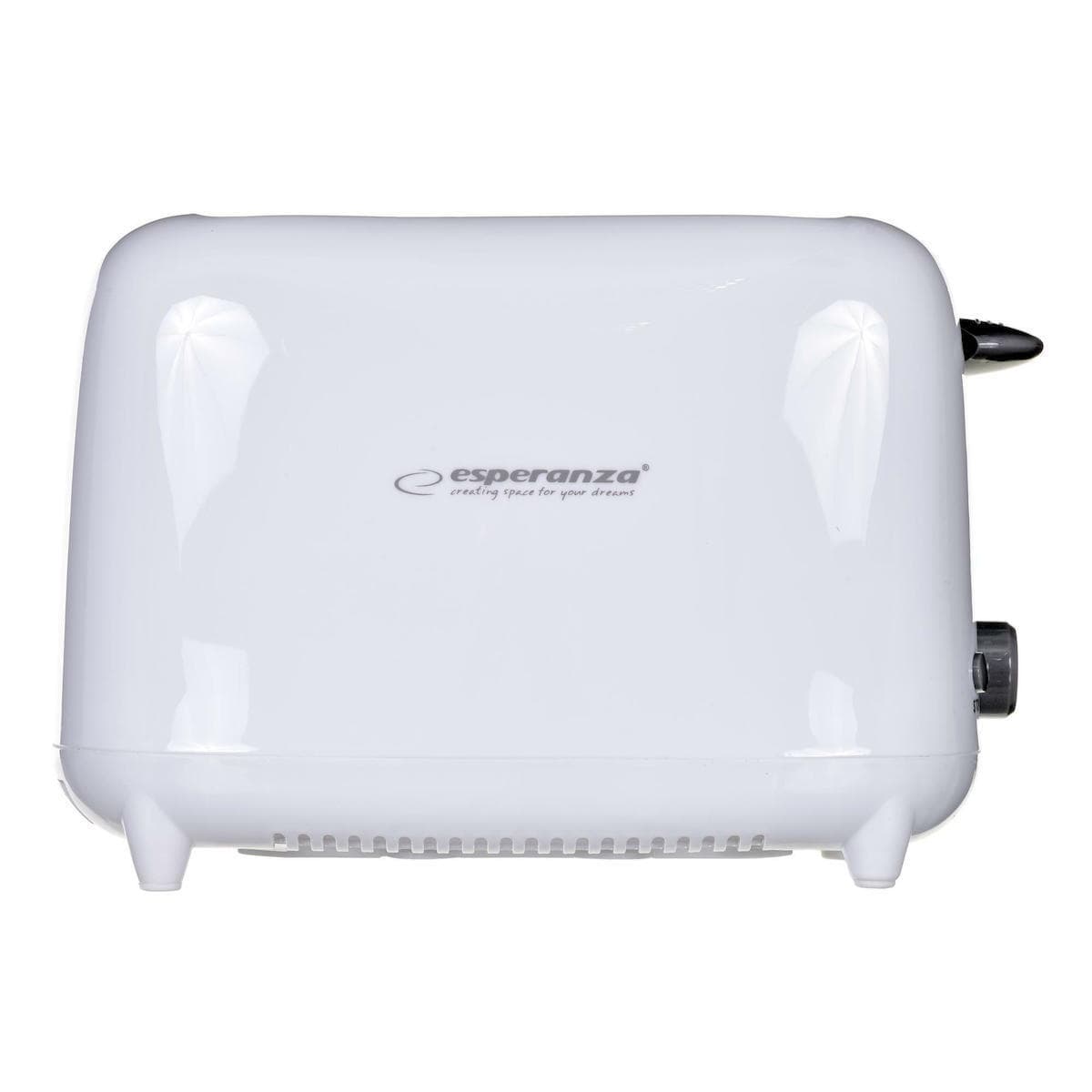 Esperanza Ciabatta EKT002 Φρυγανιέρα 2 Θέσεων 600W Λευκή 2