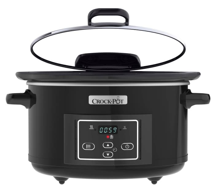 Crock-Pot CSC052X Πολυμάγειρας 220W με Χωρητικότητα 4.7lt Μαύρος