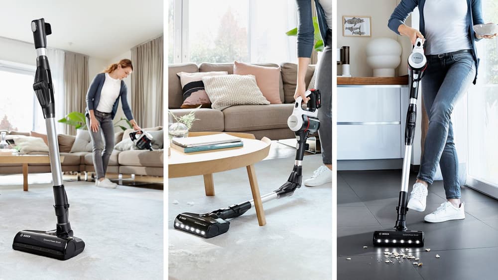 Bosch BSS711W Επαναφορτιζόμενη Σκούπα Stick 18V Μαύρη 5