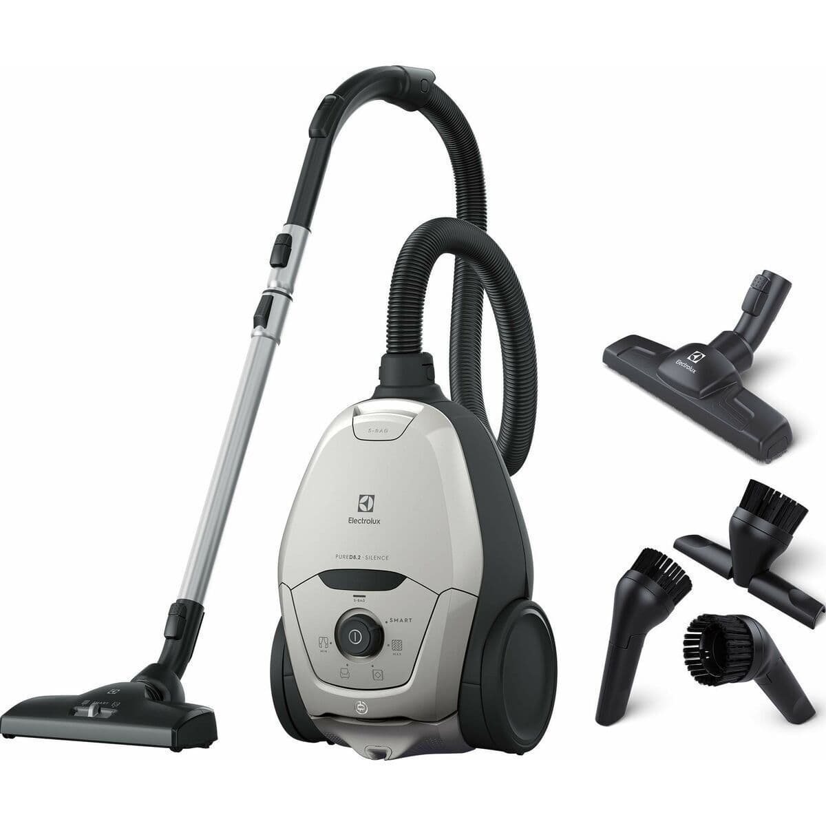 Electrolux Pure D8 Ηλεκτρική Σκούπα 500W με Σακούλα 3.5lt Γκρι 3