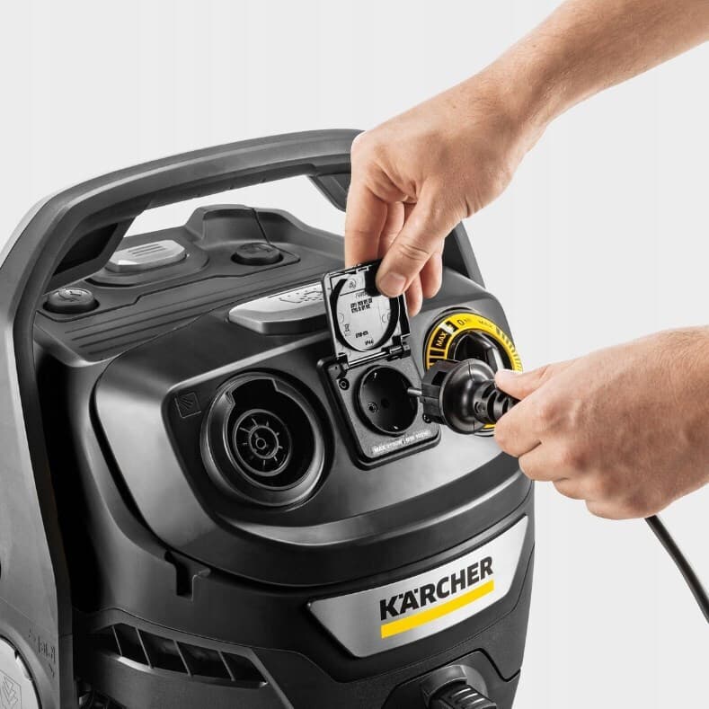 Karcher KWD 6 P V-25/6/22 Σκούπα Υγρών / Στερεών 2000W με Πλαστικό Κάδο 25lt 6