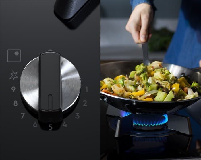 Electrolux Εστία Υγραερίου & Ρεύματος Αυτόνομη με Λειτουργία Κλειδώματος 59x52εκ. KDI641723K 3