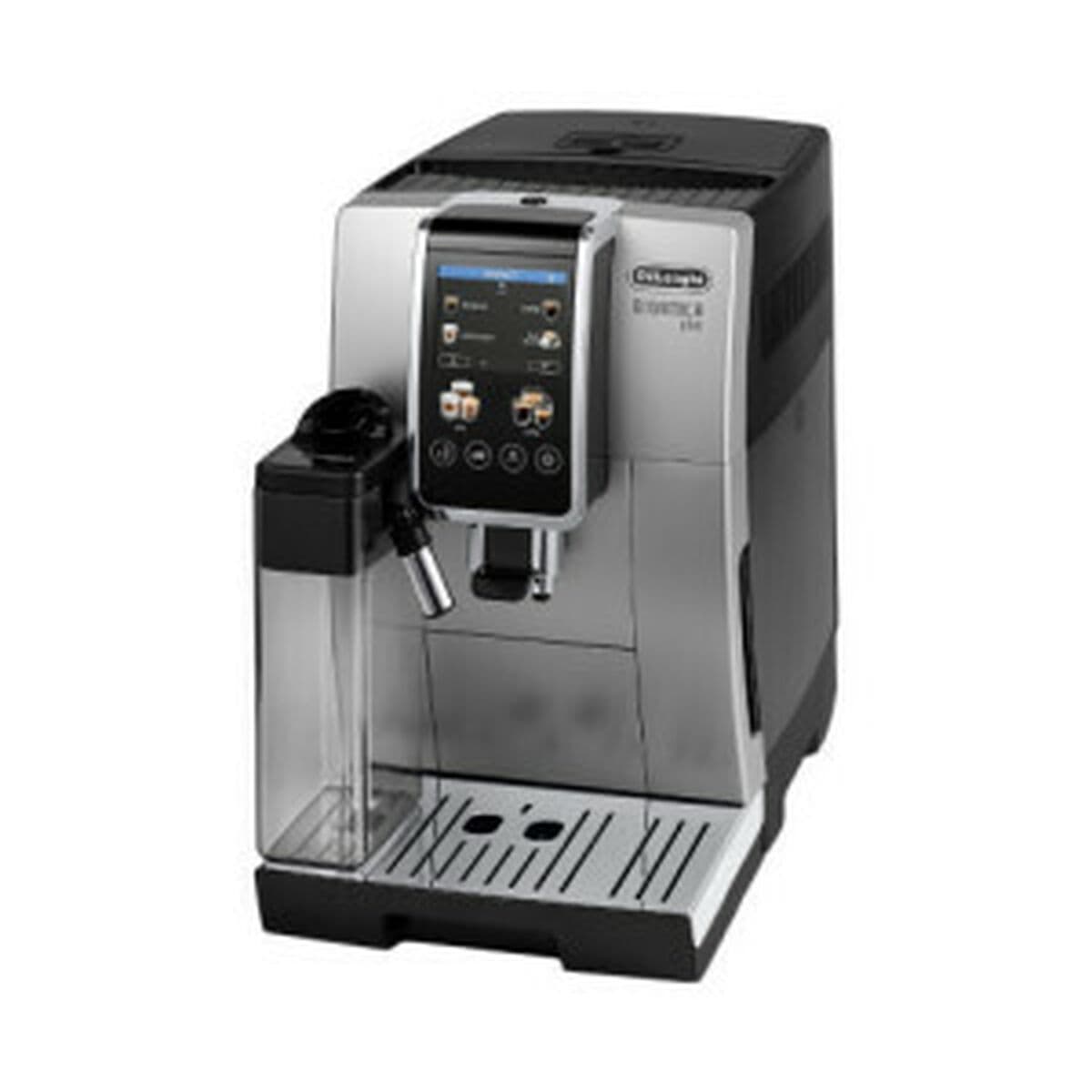 De'Longhi Dinamica Plus Αυτόματη Μηχανή Espresso 1450W Πίεσης 15bar για Cappuccino με Μύλο Άλεσης Ασημί ECAM380.85.SB 6