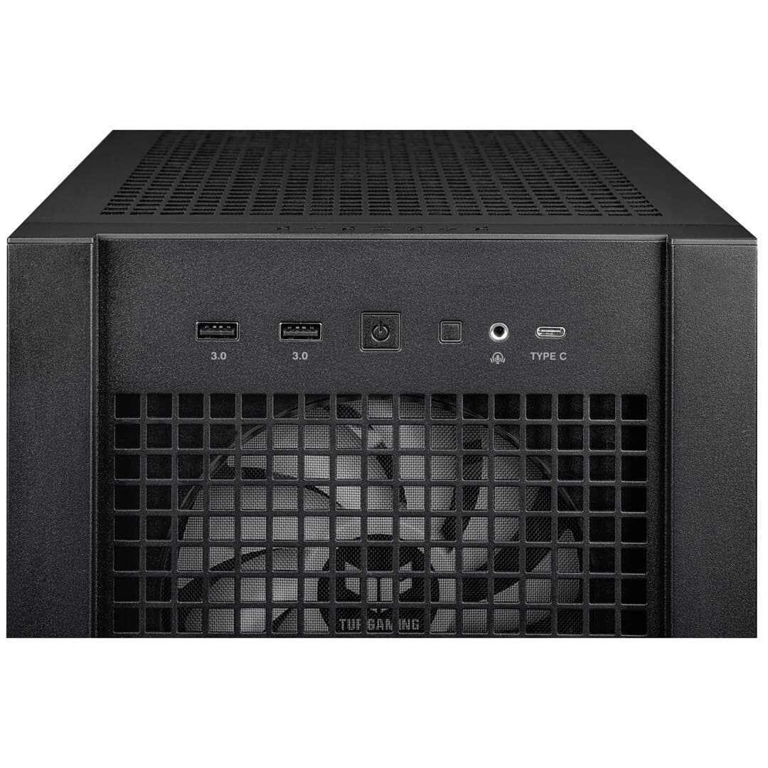 Asus TUF Gaming GT302 ARGB Midi Tower Κουτί Υπολογιστή με Πλαϊνό Παράθυρο Μαύρο 4