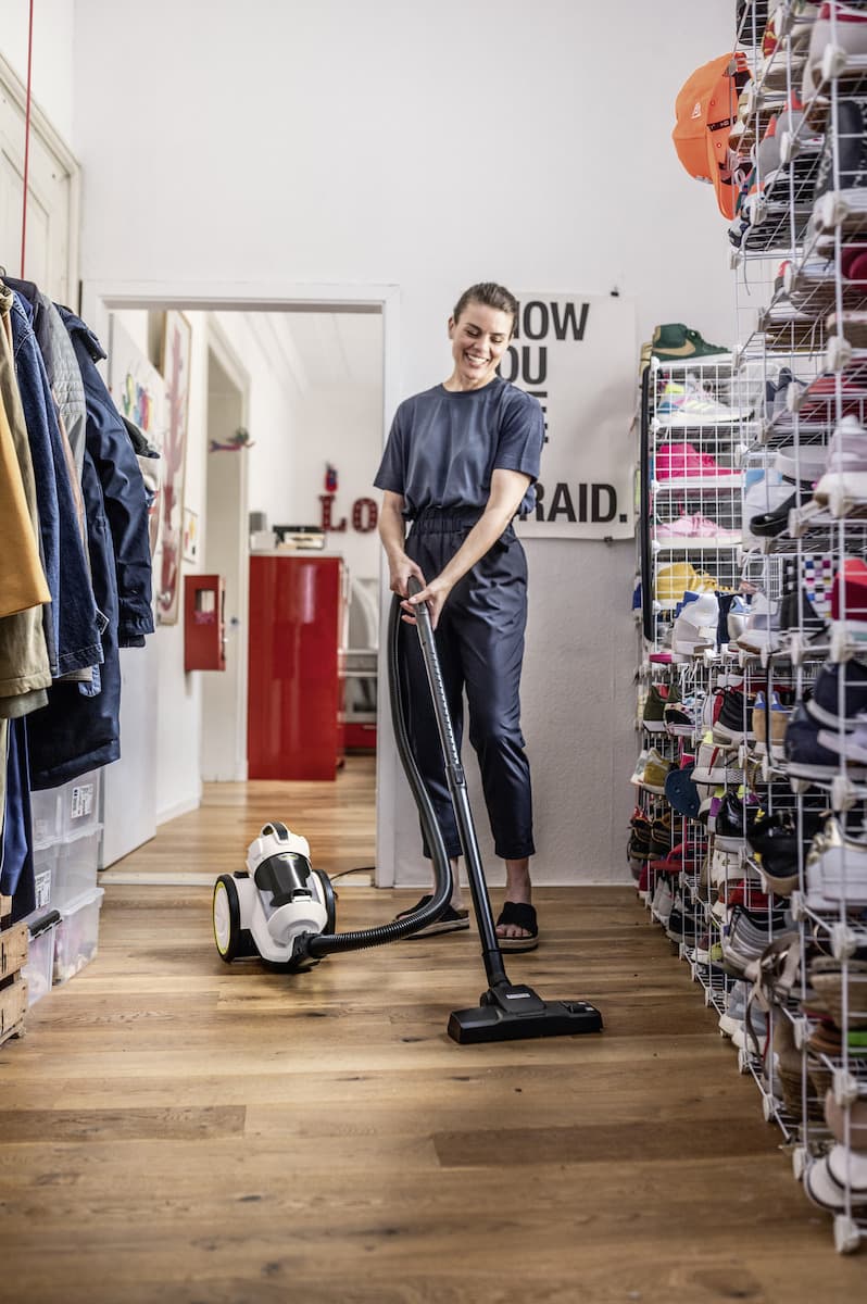 Karcher VC 3 Ηλεκτρική Σκούπα 700W με Κάδο 0.9lt Λευκή 3