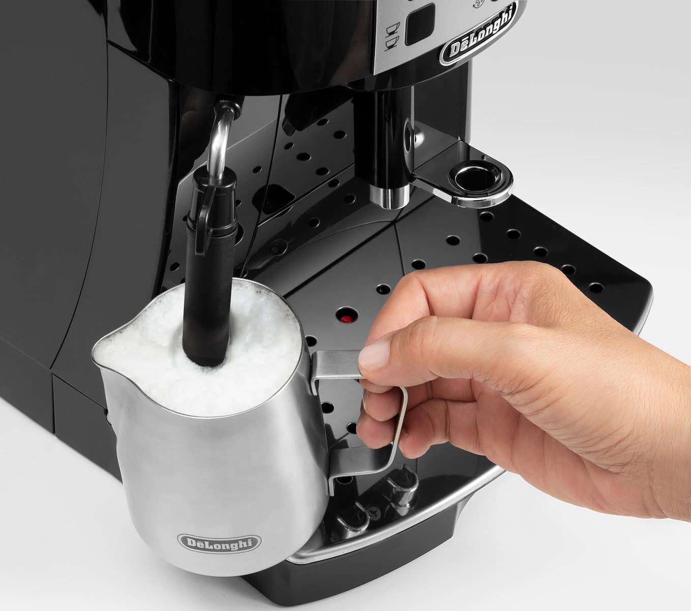 De'Longhi Magnifica S Ecam Αυτόματη Μηχανή Espresso 1450W Πίεσης 15bar με Μύλο Άλεσης Black/Silver ECAM 22.112.B 9