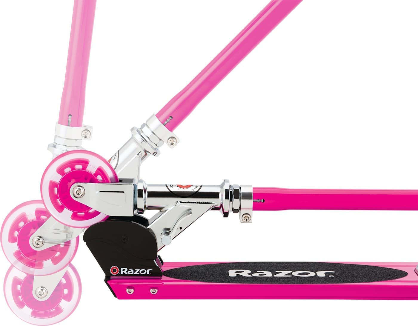 Razor Παιδικό Πατίνι Αναδιπλούμενο S Spark Δίτροχο με Led Φωτισμό Ροζ 13073066 4