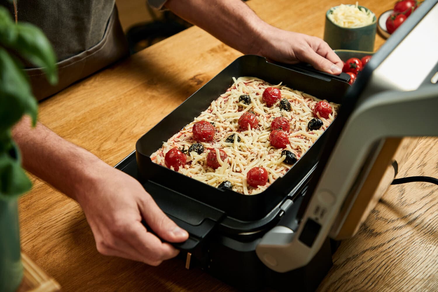 Tefal Optigrill 4-in-1 Επιτραπέζια Ηλεκτρική Ψησταριά Λείας και Αυλακωτής Πλάκας 2100W Ανοξείδωτη με Καπάκι και Ρυθμιζόμενο Θερμοστάτη GC774D30 9